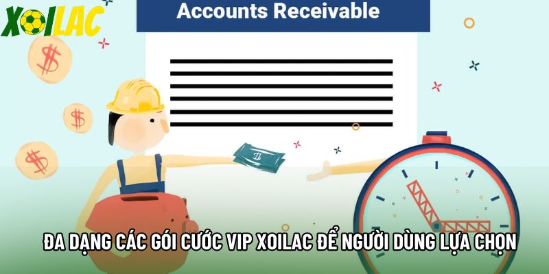 Đa dạng các gói cước VIP xoilac để người dùng lựa chọn