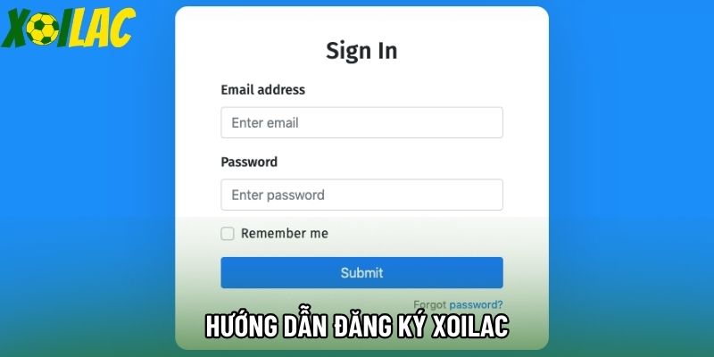 Hướng dẫn đăng ký xoilac